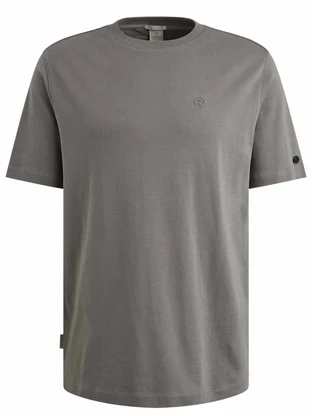 Cast Iron Short sleeve r-neck regular fit in