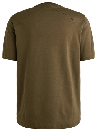 Cast Iron Short sleeve r-neck regular fit in