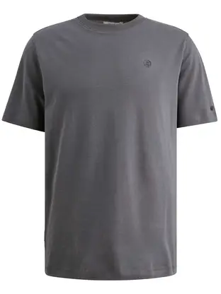 Cast Iron Short sleeve r-neck regular fit in