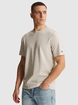Cast Iron Short sleeve r-neck regular fit in