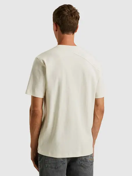 Cast Iron Short sleeve r-neck regular fit in