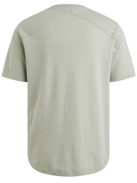 Cast Iron Short sleeve r-neck regular fit in