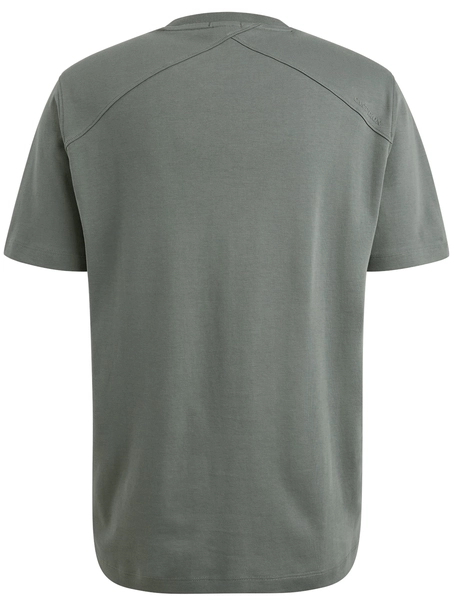 Cast Iron Short sleeve r-neck regular fit in