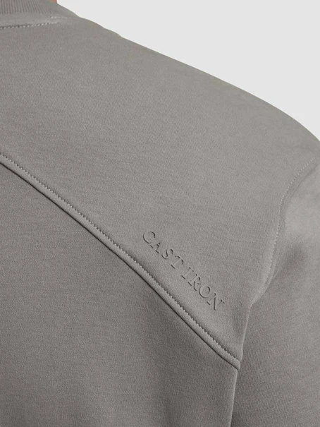 Cast Iron Short sleeve r-neck regular fit in