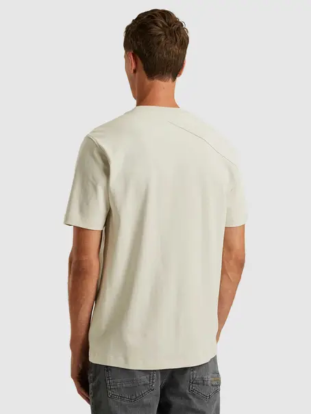 Cast Iron Short sleeve r-neck regular fit in