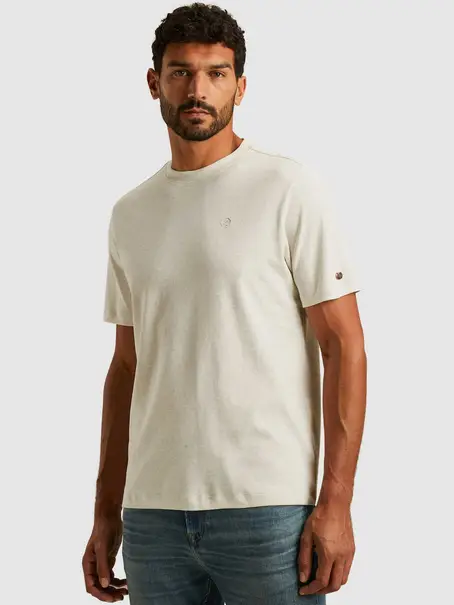 Cast Iron Short sleeve r-neck regular fit in