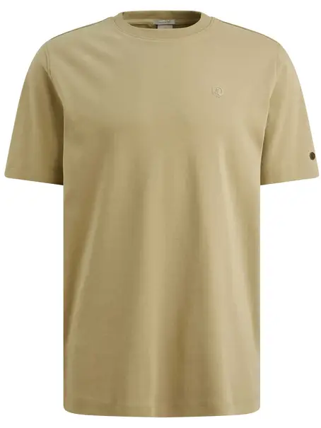 Cast Iron Short sleeve r-neck regular fit in