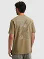 Cast Iron Short sleeve r-neck regular fit pe