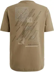 Cast Iron Short sleeve r-neck regular fit pe