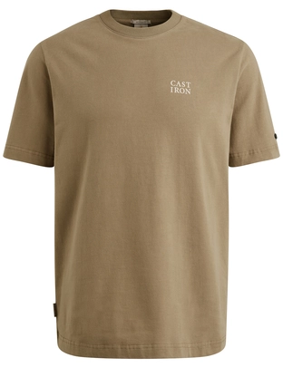 Cast Iron Short sleeve r-neck regular fit pe