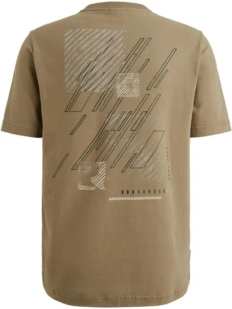 Cast Iron Short sleeve r-neck regular fit pe