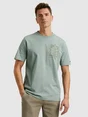 Cast Iron Short sleeve r-neck regular fit si