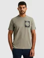 Cast Iron Short sleeve r-neck regular fit si