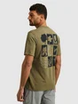 Cast Iron Short sleeve r-neck regular fit si