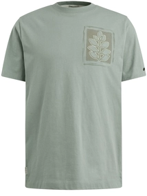 Cast Iron Short sleeve r-neck regular fit si