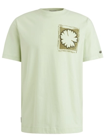 Cast Iron Short sleeve r-neck regular fit si