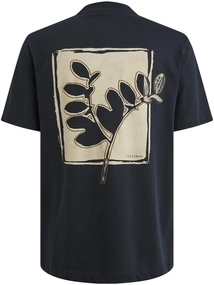 Cast Iron Short sleeve r-neck regular fit si
