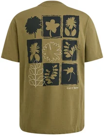 Cast Iron Short sleeve r-neck regular fit si