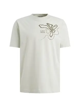 Cast Iron Short sleeve r-neck regular fit si