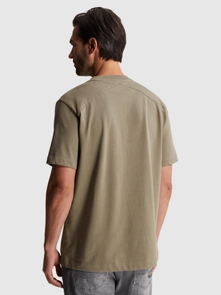 Cast Iron Short sleeve r-neck regular fit si
