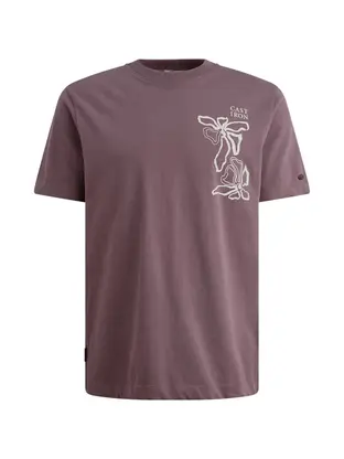 Cast Iron Short sleeve r-neck regular fit si