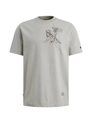 Cast Iron Short sleeve r-neck regular fit si