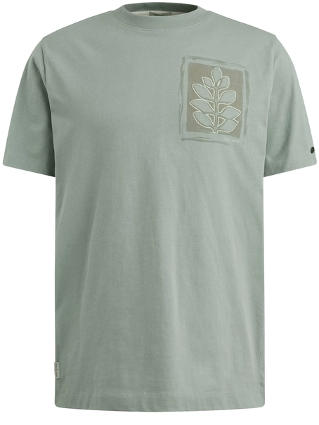 Cast Iron Short sleeve r-neck regular fit si