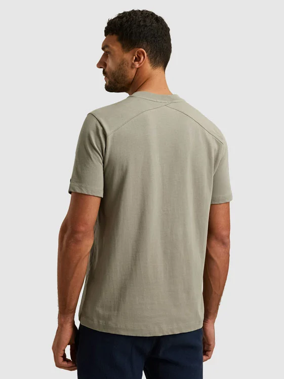 Cast Iron Short sleeve r-neck regular fit si