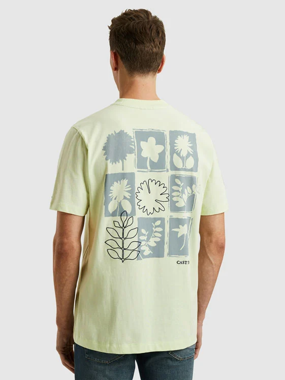 Cast Iron Short sleeve r-neck regular fit si