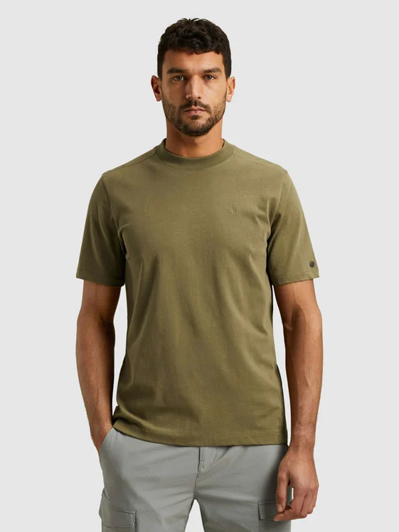 Cast Iron Short sleeve r-neck regular fit si
