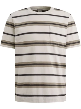 Cast Iron Short sleeve r-neck regular fit st