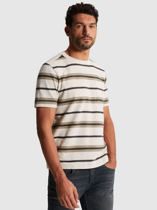 Cast Iron Short sleeve r-neck regular fit st