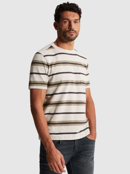 Cast Iron Short sleeve r-neck regular fit st