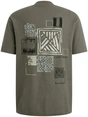 Cast Iron Short sleeve r-neck regular fit wa