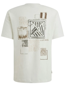 Cast Iron Short sleeve r-neck regular fit wa