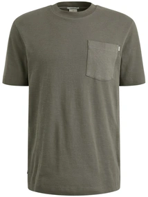 Cast Iron Short sleeve r-neck regular fit wa