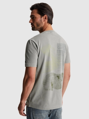 Cast Iron Short sleeve r-neck regular fit wa