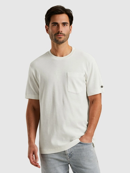 Cast Iron Short sleeve r-neck regular fit wa