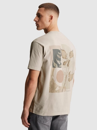 Cast Iron Short sleeve r-neck relaxed fit pe