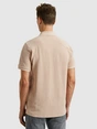 Cast Iron Short sleeve r-neck two tone waffl