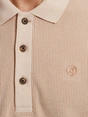 Cast Iron Short sleeve r-neck two tone waffl