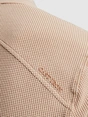 Cast Iron Short sleeve r-neck two tone waffl