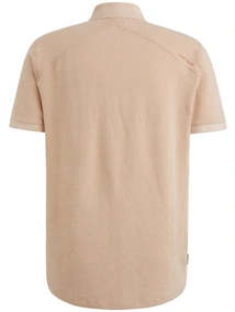 Cast Iron Short sleeve r-neck two tone waffl