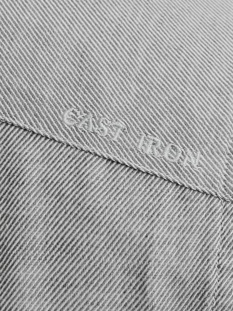 Cast Iron Short Sleeve Shirt Co Li YD Twill
