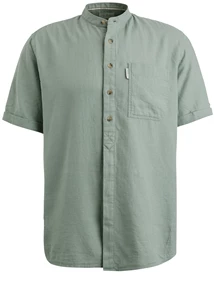 Cast Iron Short Sleeve Shirt Cotton linen tw