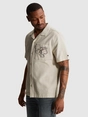 Cast Iron Short Sleeve Shirt Yarn dye struct