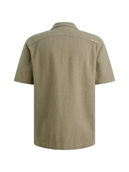 Cast Iron Short Sleeve Shirt Yarn dye struct