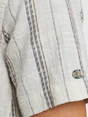 Cast Iron Short Sleeve Shirt YD stripe struc