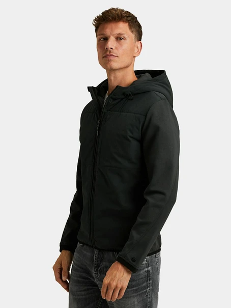 Cast Iron Zip jacket interlock nylon