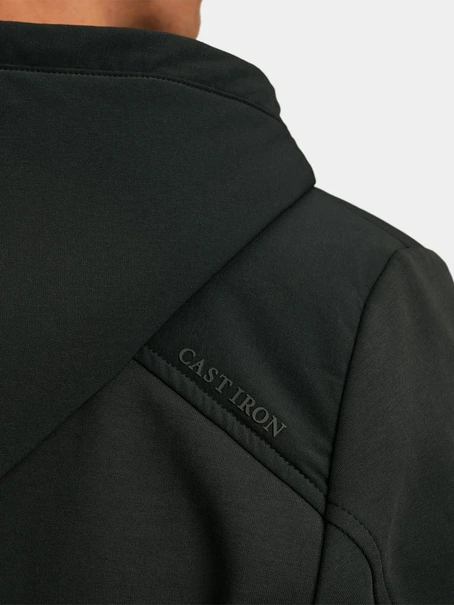 Cast Iron Zip jacket interlock nylon